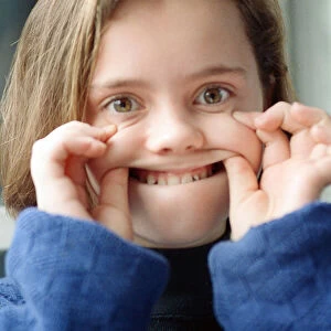 11 year old Christina Ricci, junior star in the blockbuster movie "