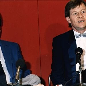 Alex Higgins Snooker with Paul Hatherell Snooker Tournament Director