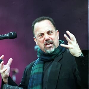 Billy Joel June 1998 during his duet concert with Elton John at Ibrox