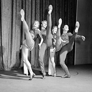 George Carden Speciality Dancing Group performing September 1957