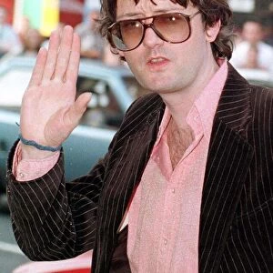 Jarvis Cocker at the Opening of Edinburgh Film Festival August 1997 waving to camera