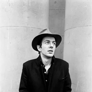 Joe Strummer of "The Clash". January 1981