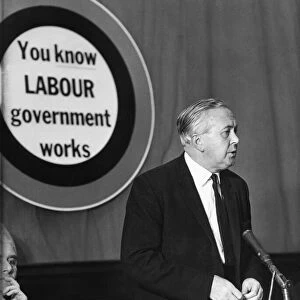 Labour Party Election manifesto. Mr. Harold Wilson tonight outiined the Labour party