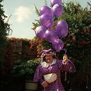 Les Dawson Comedian in Pantomime costume