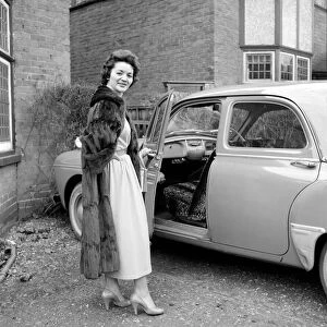 Lita Roza, English Singer, pictured 1957