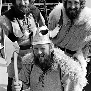 Shetland Isle "Vikings"looking forward to a peaceful invasion of Tynemouth