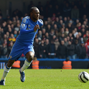 Victor Moses Dramatic Performance: Chelsea vs Manchester United - FA Cup Quarter Final Replay at Stamford Bridge (April 1, 2013)