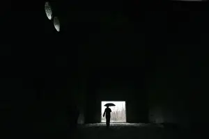 Chinese visits ruins of live-human frostbite laboratory building of Japanese germ warfare centre