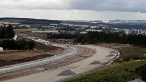 Outsourcing Prints: Construction work takes place on the Aberdeen Western Peripheral Route