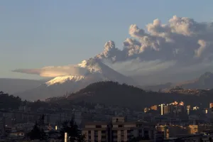 Ecuador Prints: The Cotopaxi volcano, one of the worlds most active volcanoes