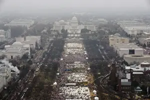 Demonstrators take part in the Womens March to protest Donald Trumps inauguration as