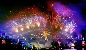 Trending: Fireworks explode over the Sydney Harbour Bridge and Opera House