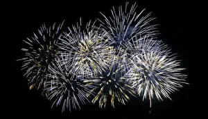 Fireworks light up sky during first World Pyro Olympics in Manila