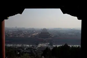 Forbidden City is seen amid smog ahead of Chinese Lunar New Year in Beijing