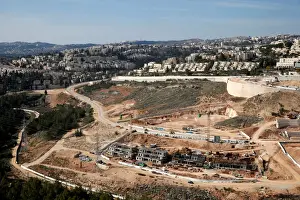 Prints of A general view shows the Israeli settlement of Ramot in an area of the occupied West Bank that Israel annexed to Jerusalem January 22, 2017. REUTERS/Ronen Zvulun TPX IMAGES OF THE DAY Israel Prints: A general view shows the Israeli settlement of Ramot in an area of the occupied West Bank