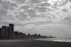 <b class=qtipBold><figcaption>GM1E73P114G01</figcaption></b><br>Buildings are seen in front of the Leblon Beach in Rio de Janeiro February 25, 2011. Rio, boasting picture-postcard scenery and plans for big investments ahead of the World Cup in 2014 and the Olympic Games two years later, is not alone in a Brazilian housing boom that is inevitably raising fears of an asset bubble in one of the world's hottest emerging markets. Picture taken February 25, 2011. To match Feature BRAZIL-HOUSING/ REUTERS/Ricardo Moraes (BRAZIL - Tags: BUSINESS CITYSCAPE) GM1E73P114G01