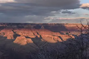 : The Grand Canyon is seen from the South Rim near Grand Canyon Village