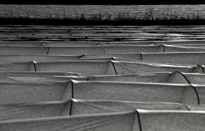 Prints of Low tunnels are seen in a field in Maccarese, near Rome, Italy, April 23, 2018. REUTERS/Max Rossi Global Prints: Low tunnels are seen in a field in Maccarese