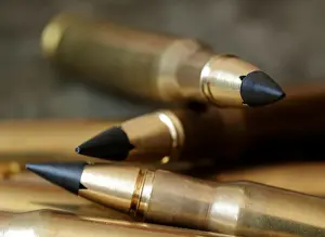 Images Dated 22nd March 2018: Lutz Moeller. 30-06 hunting cartridges with MJG lead free bullets are seen in Vienna
