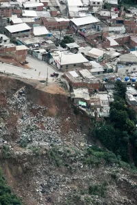 A mudslide is seen in this aerial view at the neighborhood of Carapita in Caracas A mudslide is seen in this aerial view at the neighborhood of Carapita in Caracas