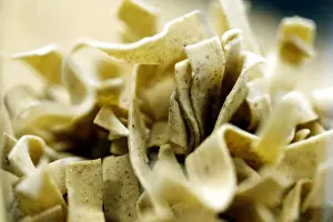 Metro Prints: Noodles made of insect protein are pictured at the headquarters of German retailer Metro