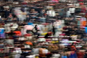 Lunar Prints: Passengers wait to board trains at Shanghais Hongqiao Railway Station as the annual