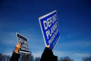 Prints of People attend the March for Life rally in Washington, U.S. January 19, 2018. REUTERS/Eric Thayer USA Prints: People attend the March for Life rally in Washington