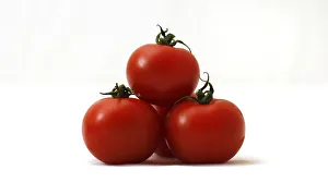 A picture illustration shows tomatoes in Munich