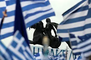 Protest in the northern city of Thessaloniki over Macedonia name dispute