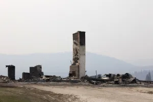 The remnants of a home consumed by the Carlton Complex Fire are pictured near Malott The remnants of a home consumed by the Carlton Complex Fire are pictured near Malott
