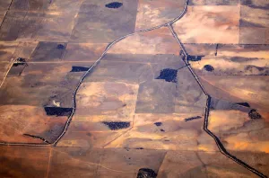 Prints of Roads can be seen intersecting drought-affected farming areas located in south-eastern Australia March 21, 2015 Australia Prints: Roads can be seen intersecting drought-affected farming areas located in south-eastern