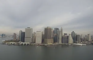 <b class=qtipBold><figcaption>Rp2Driqnnlaa</figcaption></b><br>The skyline of Lower Manhattan in New York minus the World Trade Towers is seen from a helicopter, November 10, 2001. The helicopter was part of U.S. President George W. Bush's entourage. The president spoke to the General Assembly at the United Nations earlier in the day and stressed the importance to the entire world of the success of the military mission of the United States in Afghanistan. REUTERS/Larry Downing LSD/HB Rp2Driqnnlaa