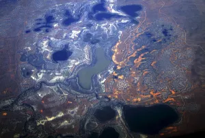 Prints of Salt pans and a small lake can be seen in drought-affected farming areas located in the western region of New South Wales March 19, 2015 Australia Prints: Salt pans and a small lake can be seen in drought-affected farming areas located in