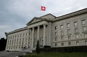 The Swiss Federal Court (Bundesgericht) is pictured in Lausanne