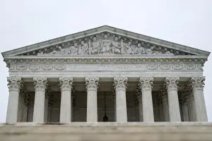 Court Prints: The U. S. Supreme Court is seen as the court nears the end of its term in Washington
