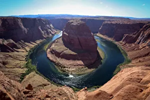 A view of Horseshoe Bend near Page, Arizona