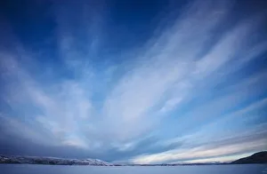 Prints of A view shows the Labynkyr lake, some 100 km south of Oymyakon in the Republic of Sakha, northeast Russia, February 1, 2013 Russia Prints: A view shows the Labynkyr lake