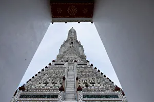 Thailand Prints: Wat Arun temple is seen in Bangkok