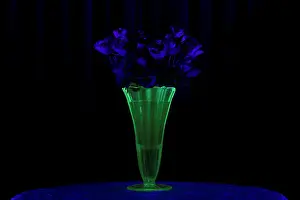 Images Dated 19th February 2018: The Wider Image: Collect vintage uranium glass for that peaceful glow