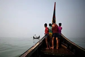 Rohingya Prints: The Wider Image: Rohingya refugees fish in troubled waters