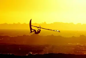 Trending: WINDSURFERS GETS AIRBOURNE AS THE SUN SETS ON CAPE TOWNs BLaUBERG BEACH